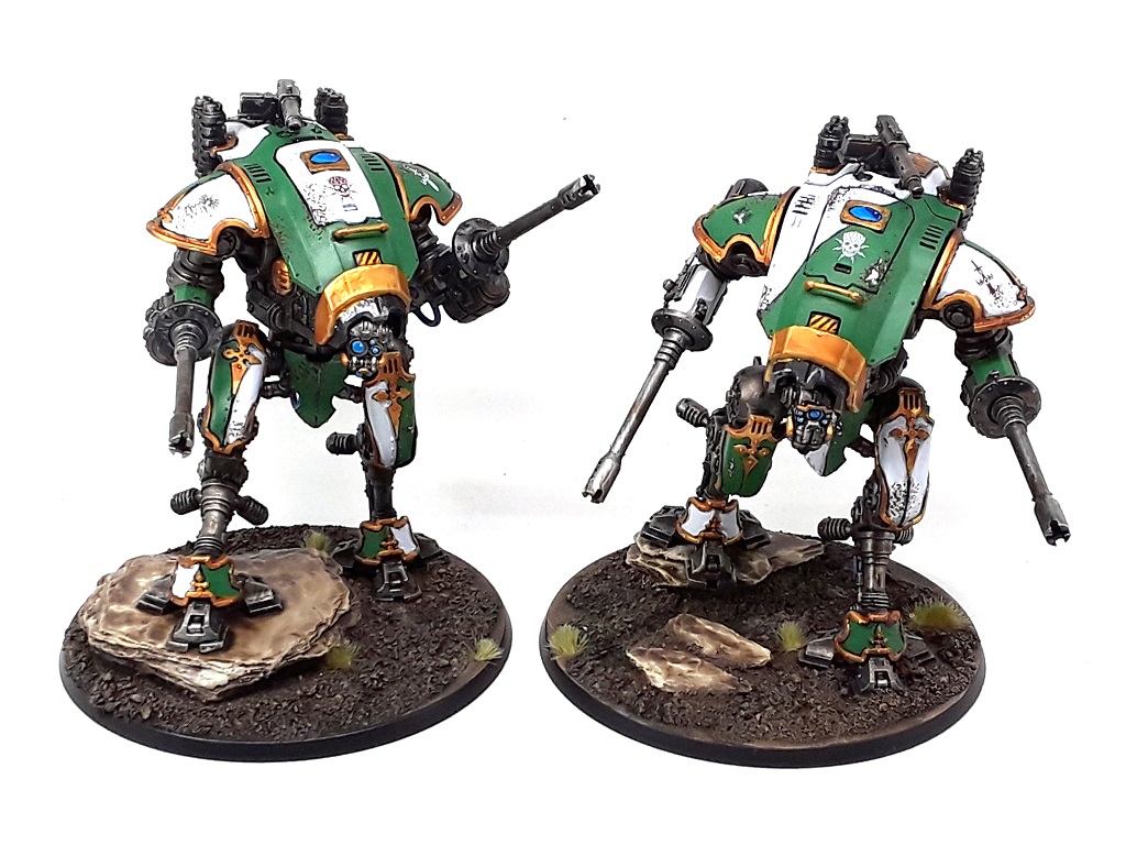 Mordian 7th Regiment Dreadtober 2018 House Vyronii Armigers complete!